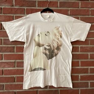 Rare Collectible Madonna True Blue 1986 White Cotton Unisex T-Shirt Size…